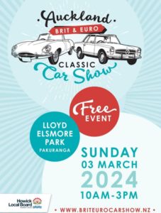 Brit & Euro Classic Car Show @ Llyod Elsmore Park